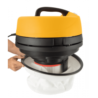 VITO ASPIRADOR INDUSTRIAL DE SÓLIDOS E LÍQUIDOS 2X1200 W - 75 L<br>