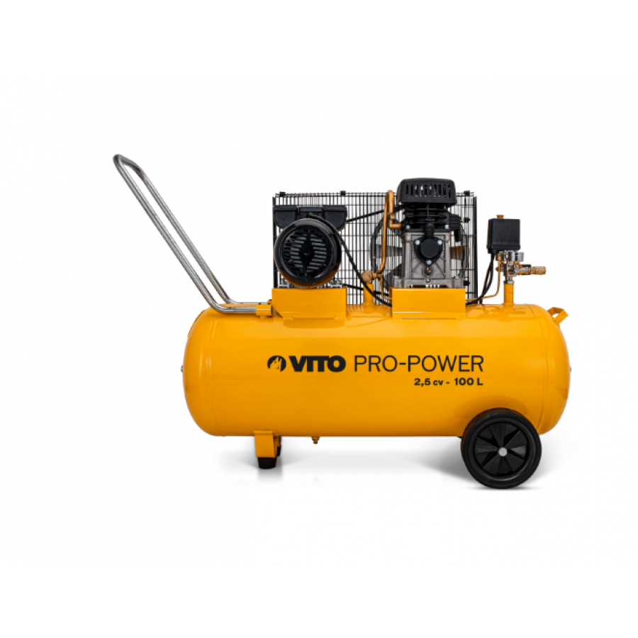 VITO COMPRESSOR COM CORREIAS 100L - 1850W