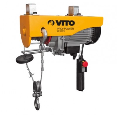 VITO GUINCHO ELETRICO 250/500 KG - 1000WT