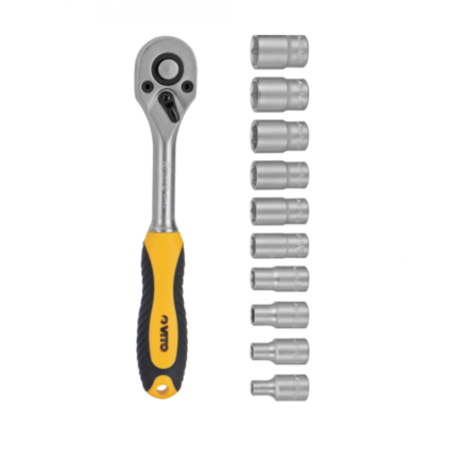 VITO JOGO DE 11 CHAVES COM ROQUETE 1/4"