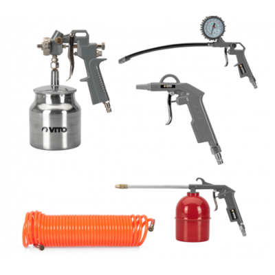 KIT 5 PEÇAS PRO PARA AR COMPRIMIDO