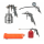 KIT 5 PEÇAS PRO PARA AR COMPRIMIDO
