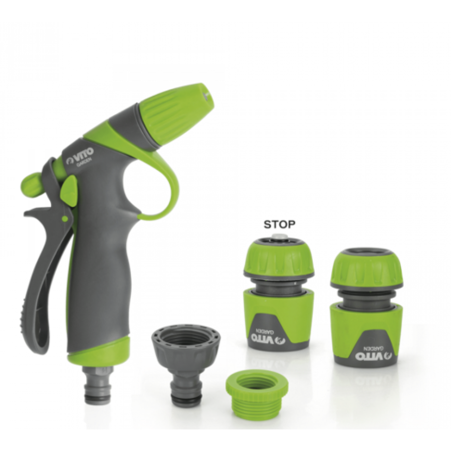VITO KIT PISTOLA PUNHO BORRACHA