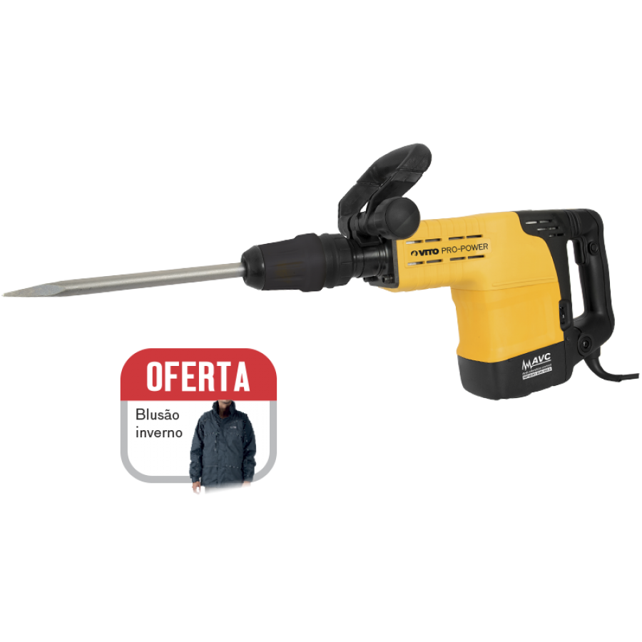 VITO MARTELO DEMOLIDOR 1500 W<br> VITO MARTELO DEMOLIDOR 1500 W<br>