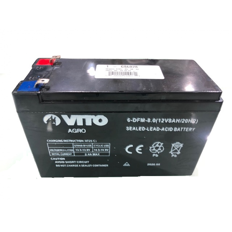 VITO BATERIA DE PULVERISADOR 16 LT VITO BATERIA DE PULVERISADOR 16 LT