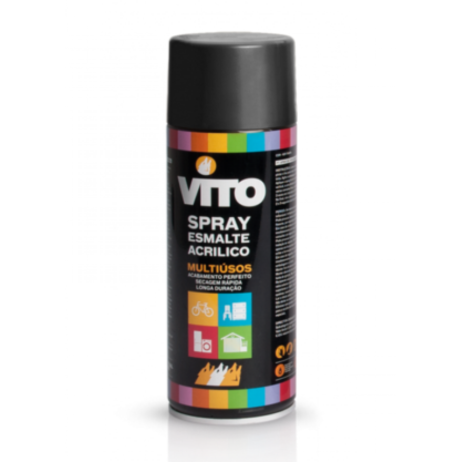VITO SPRAY TINTA ALTA TEMPERATURA PRETO