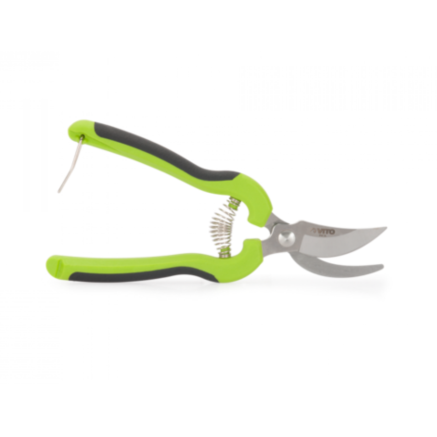 VITO TESOURA DE VINDIMA INOX CURVA 190 MM