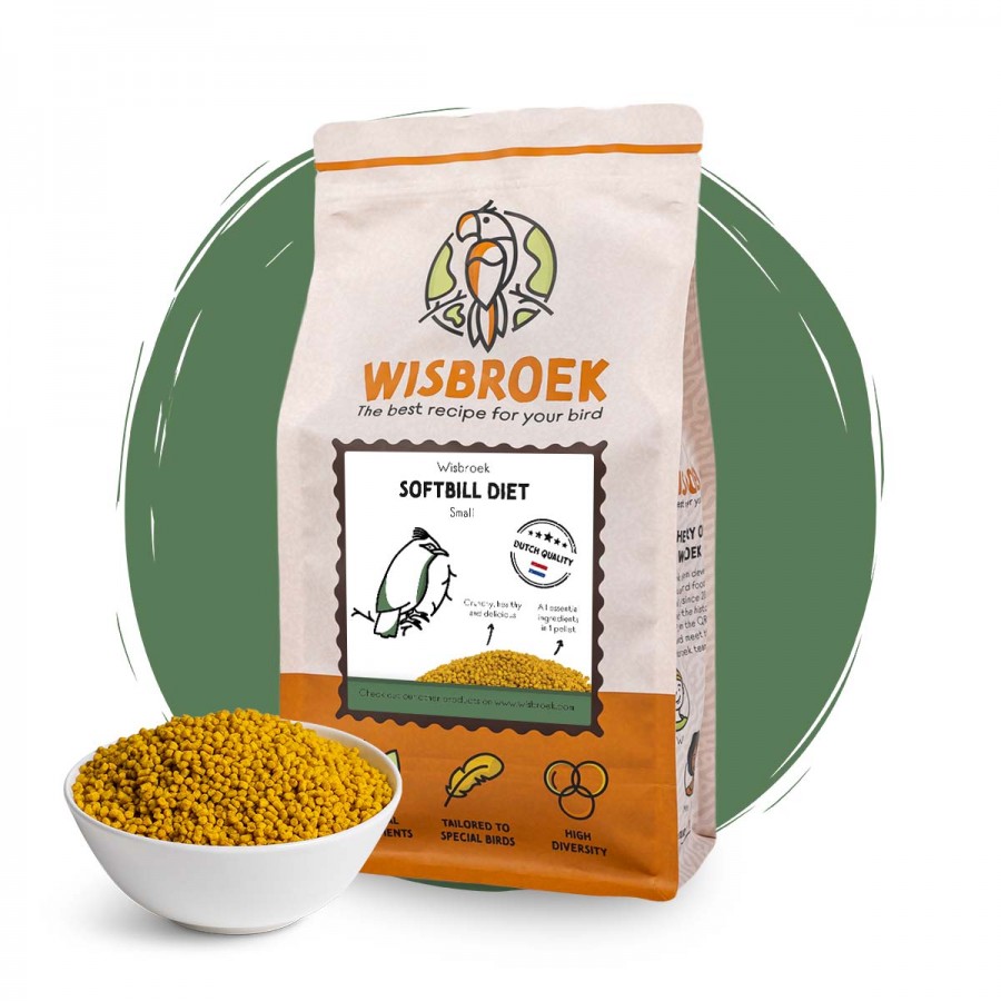 WISBROEK SOFTBILL DIET 2.0 SMALL  - 1 KG