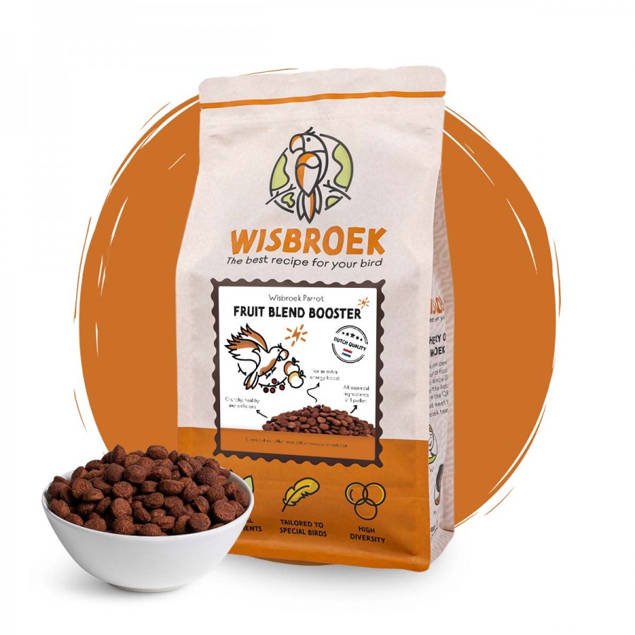 WISBROEK PAPAGAIOS FRUIT BLEND BOOSTER  - 1 KG