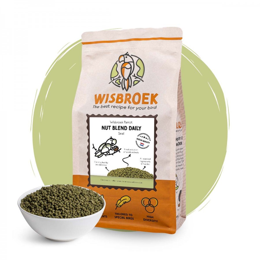 WISBROEK PAPAGAIOS NUT BLEND DAILY SMALL - 1 KG WISBROEK PAPAGAIOS NUT BLEND DAILY SMALL - 1 KG