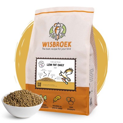 WISBROEK PAPAGAIOS LOW FAT DAILY SMALL - 3 KG