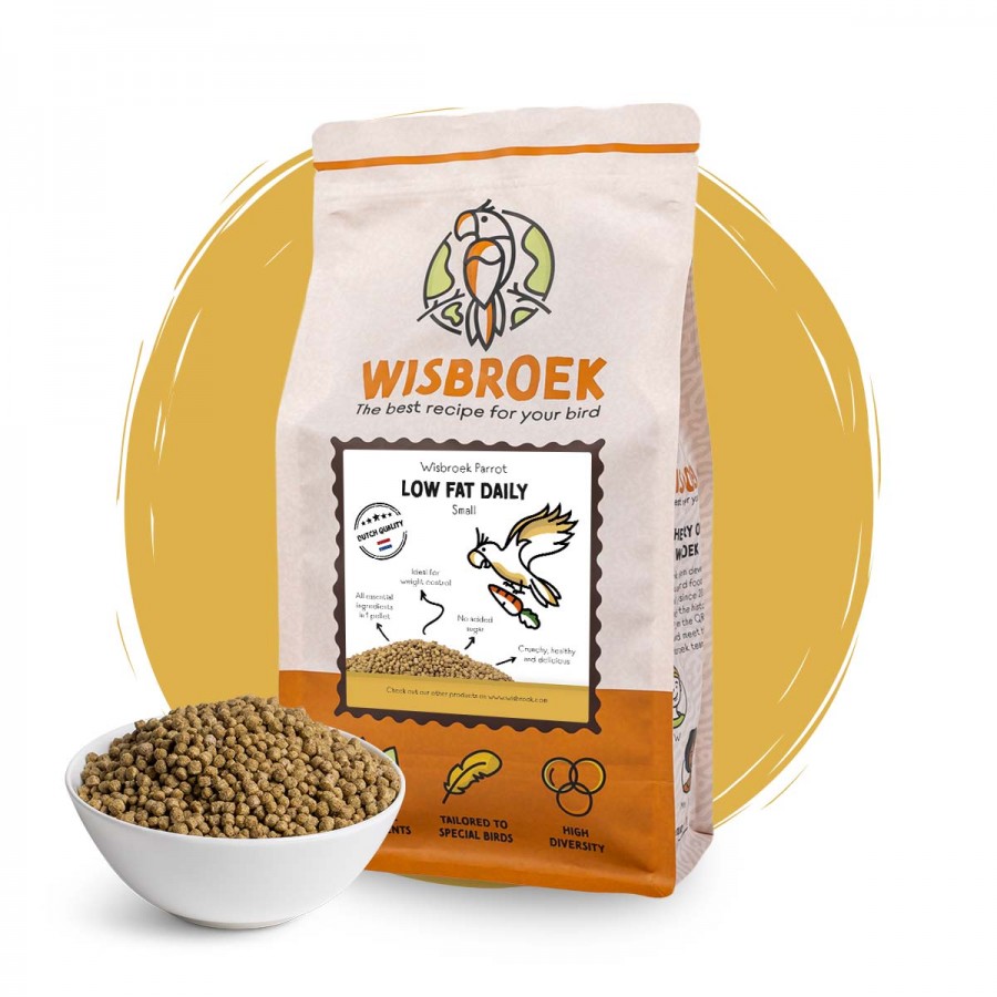 WISBROEK PAPAGAIOS LOW FAT DAILY SMALL -1 KG WISBROEK PAPAGAIOS LOW FAT DAILY SMALL -1 KG