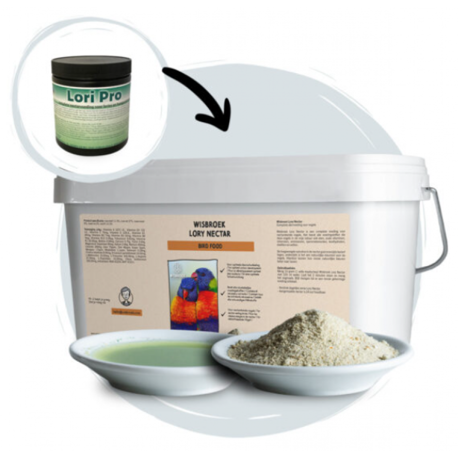 WISBROEK LORY NECTAR - 20KG