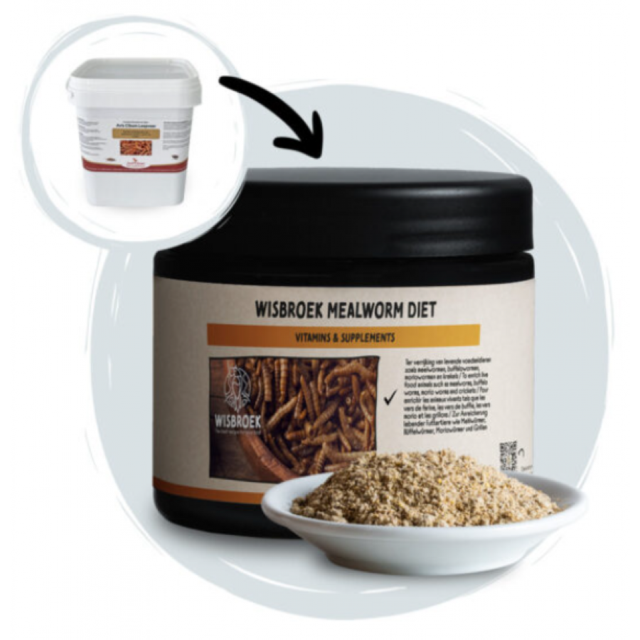 WISBROEK MEALWORM DIET - 250G