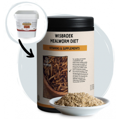 WISBROEK MEALWORM DIET - 750G