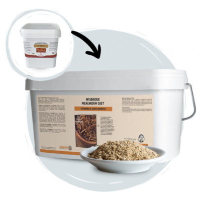 WISBROEK MEALWORM DIET - 9KG