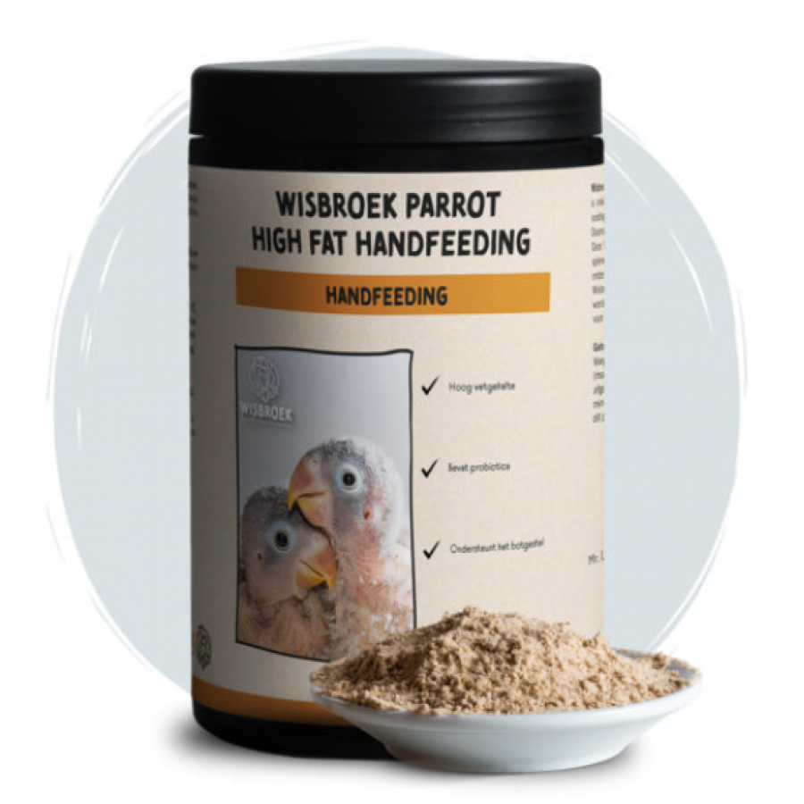 WISBROEK PARROT HIGH FAT HANDFEEDING 700G WISBROEK PARROT HIGH FAT HANDFEEDING 700G