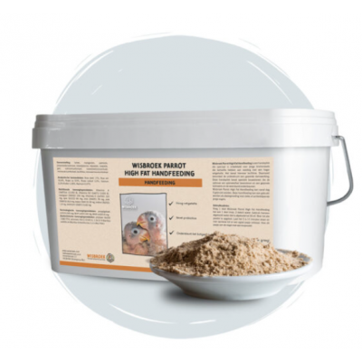 WISBROEK PARROT HIGH FAT HANDFEEDING 3KG