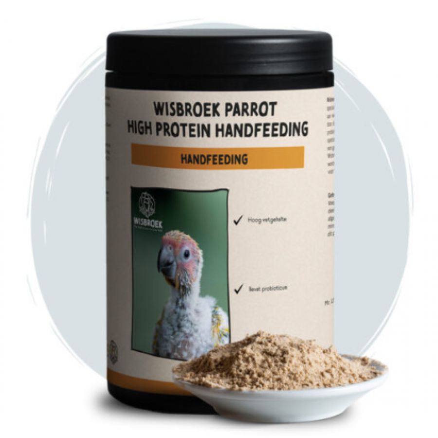 WISBROEK PARROT HIGH PROTEIN HANDFEEDING 700G WISBROEK PARROT HIGH PROTEIN HANDFEEDING 700G