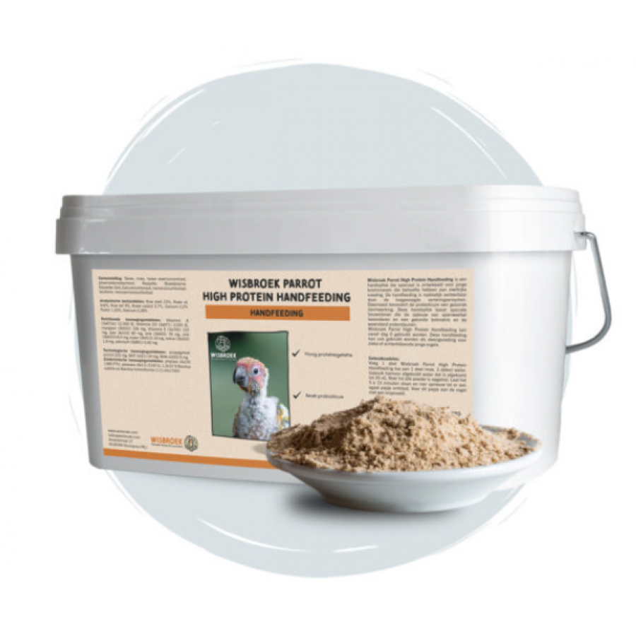 WISBROEK PARROT HIGH PROTEIN HANDFEEDING 3KG