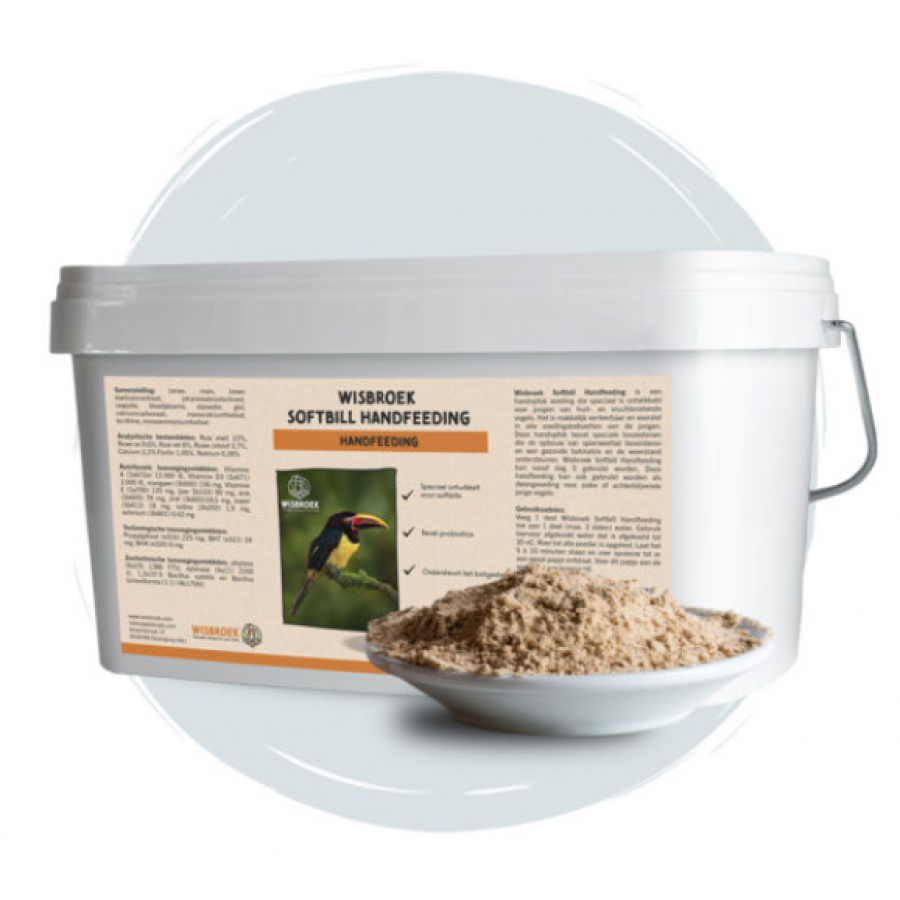 WISBROEK SOFTBILL HANDFEEDING 3KG