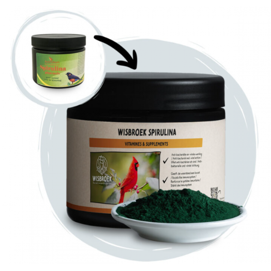 WISBROEK SPIRULINA 250G WISBROEK SPIRULINA 250G