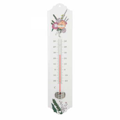 TERMOMETRO AMBIENTE EXTERIOR WHITE LINE METAL –  30cm
