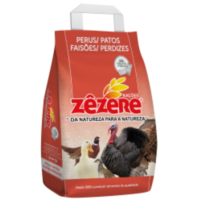 ZEZERE PATOS/PERDIZES/PERUS/FAISOES GRAO - SC  25KG